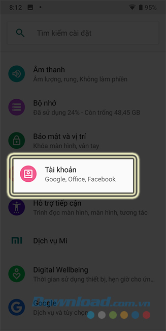 Cách tải ứng dụng từ Google Play trên điện thoại Android