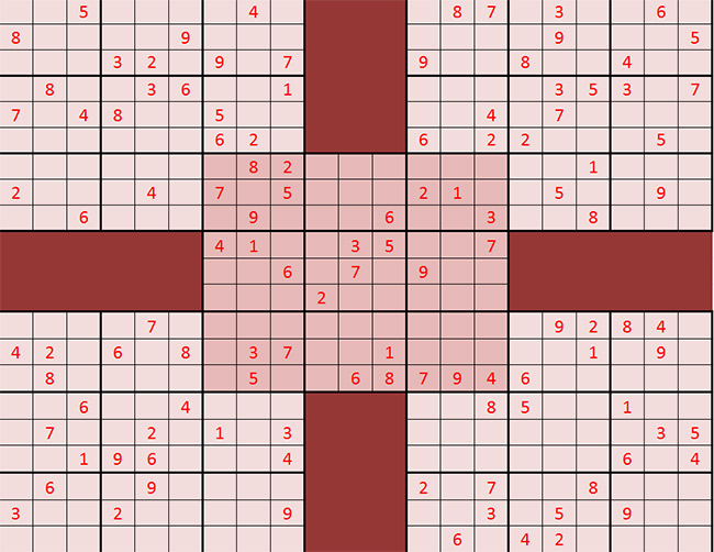 Một biến thể của game trí tuệ Sudoku