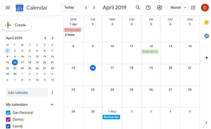 Google Calendar