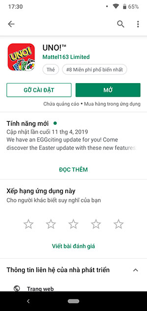 Bắt đầu chơi game