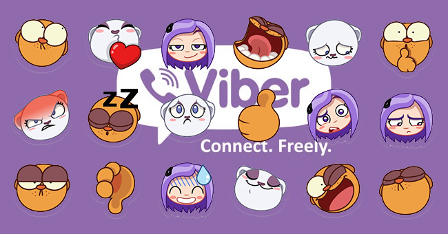 Cách sử dụng miễn phí của emotions mất phí trên Viber