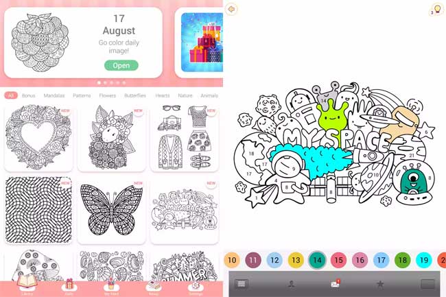 Tải xuống APK Trò chơi tô màu cho trẻ em cho Android