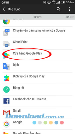 Kho ứng dụng Google Play