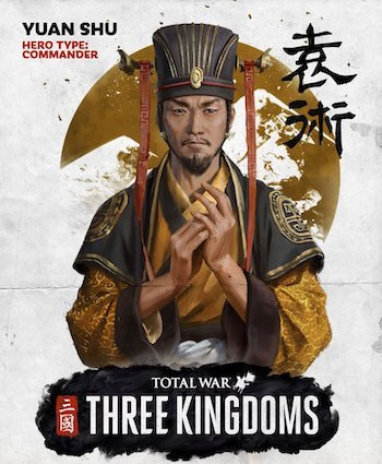 Tướng thuộc lớp Commander trong Total War: Three Kingdoms