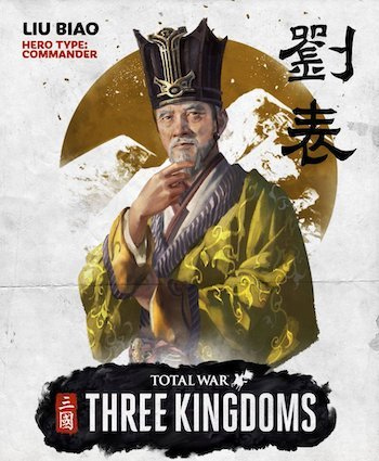 Lưu Biểu trong Total War: Three Kingdoms