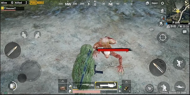 Zombie mới trong game sinh tồn PUBG Mobile 0.13