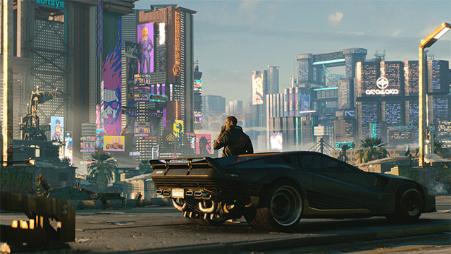 Phiêu lưu khám phá thế giới mở rộng lớn trong game Cyberpunk 2077