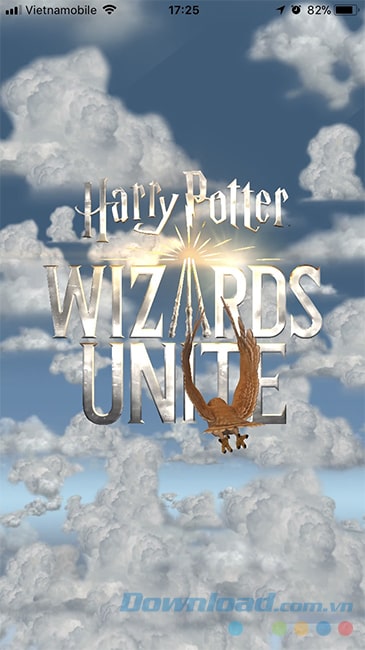 Giao diện game Harry Potter: Wizards Unite