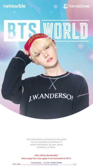 Giao diện game BTS World