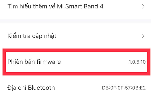 Cập nhật Firmware