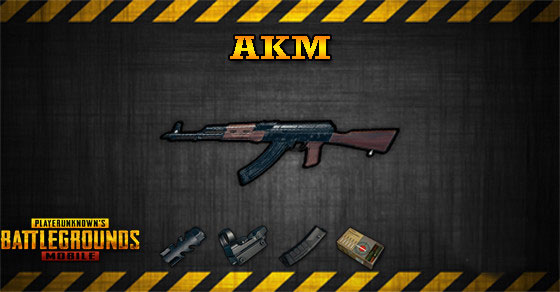 Khẩu súng AKM trong PUBG Mobile