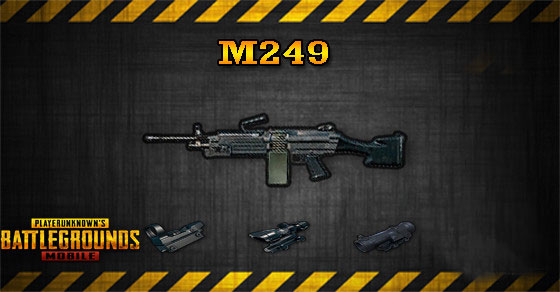 Súng M249 trong PUBG Mobile