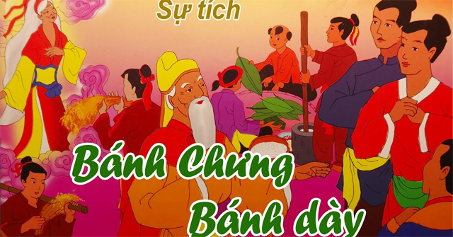 Sự tích bánh chưng, bánh giầy