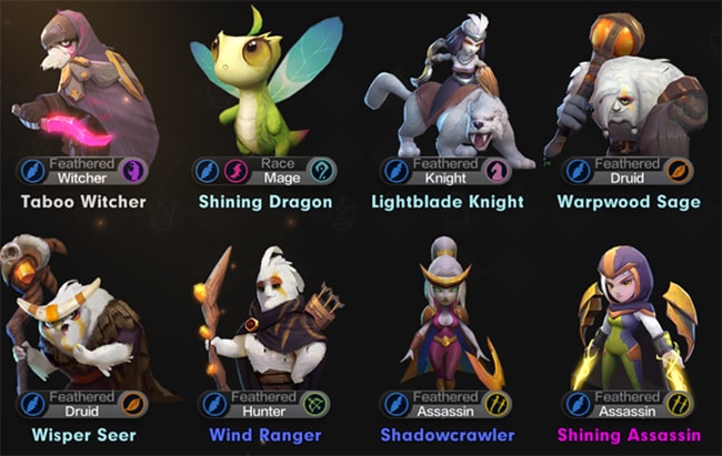 Tộc Feathered trong Auto Chess Mobile