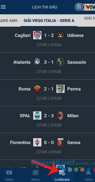 LiveScore