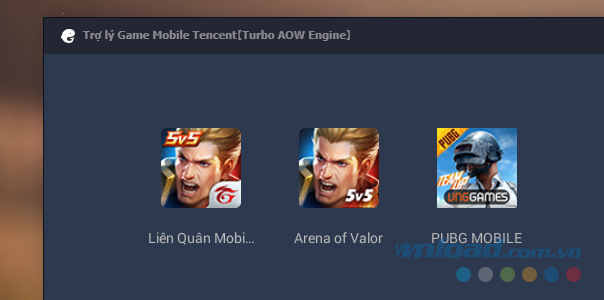 Click vào biểu tượng game PUBG Mobile VNG