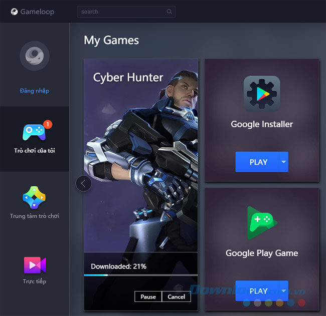 Tải game bắn súng Cyber Hunter trên Gameloop