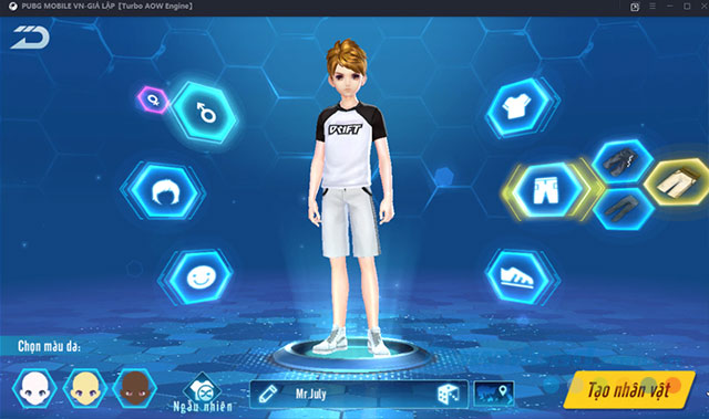 Thiết kế ngoại hình nhân vật chơi ZingSpeed Mobile 