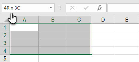 Tìm tổng số cột và hàng trong Excel