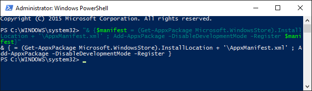 Chạy Windows PowerShell