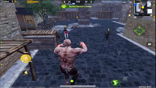 Speed Zombie trong PUBG Mobile 0.14