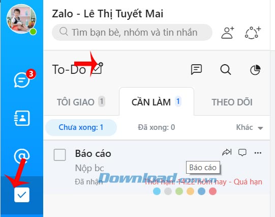 Giao công việc mới