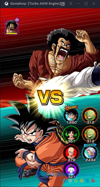 Đồ họa ấn tượng của Dragon Ball Z Dokkan Battle