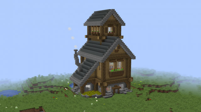 Mẫu nhà trong Minecraft