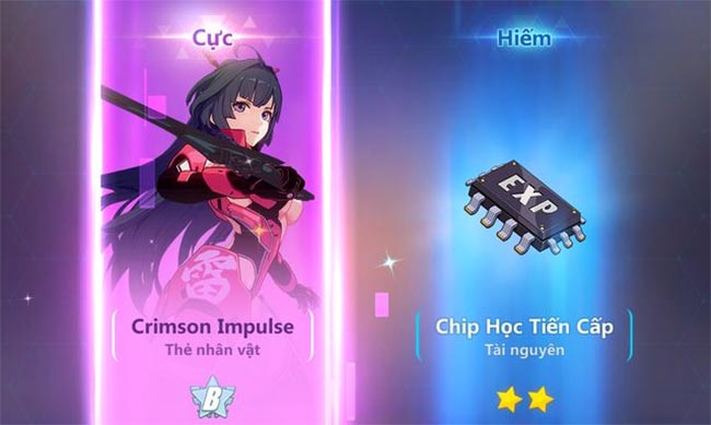 Mở thẻ nhân vật và trang bị trong Honkai Impact 3  