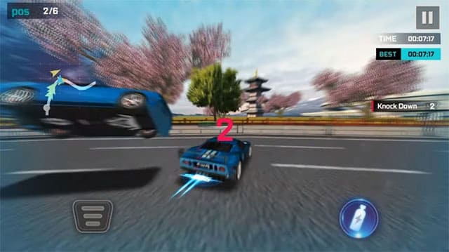 Đồ họa HD chất lượng cao của game đua xe Stress Racing HD