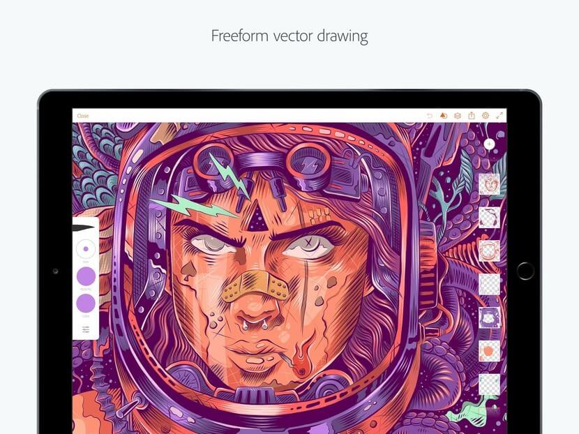 Thoải mái vẽ vector bằng Adobe Illustrator Draw