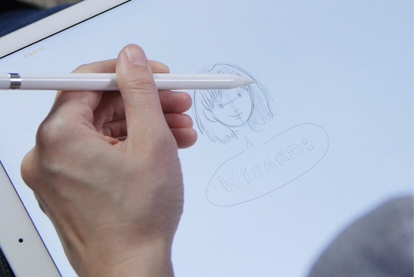 Apple Pencil mang tới trải nghiệm vẽ tranh tuyệt vời trên iPad