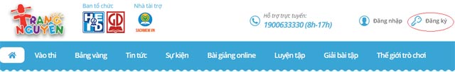 Cách đăng ký tài khoản Trạng Nguyên Tiếng Việt năm 2022 – 2023