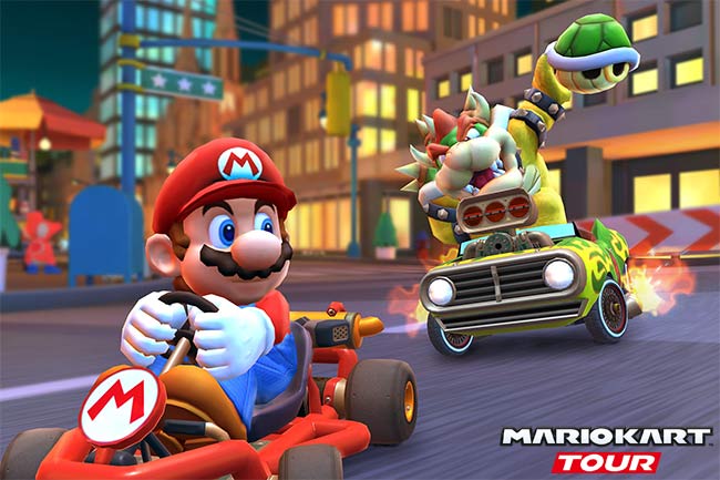 Hướng dẫn chơi game Mario Kart Tour