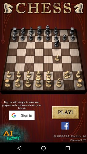 Giao diện game cờ vua Chess