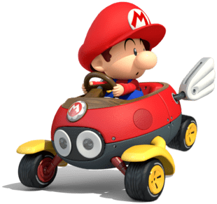 Nhân vật Baby Mario trong Mario Kart Tour