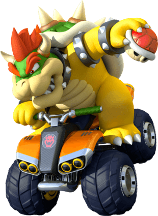 Nhân vật Bowser trong Mario Kart Tour