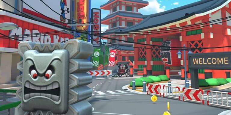 Rất nhiều chặng đua thú vị đang chờ bạn chinh phục trong Mario Kart Tour