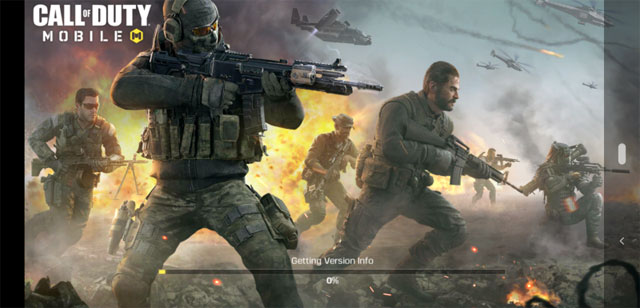 Mở game Call of Duty: Mobile lên