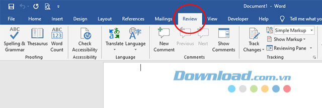 Hướng dẫn so sánh tài liệu trên Microsoft Word – Download.vn