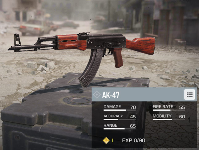 AK-47 trong Call of Duty: Mobile