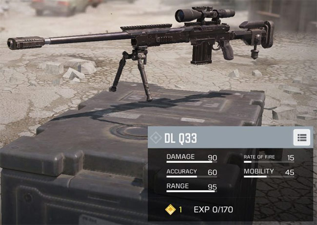 Súng ngắm DL-Q333 trong Call of Duty: Mobile