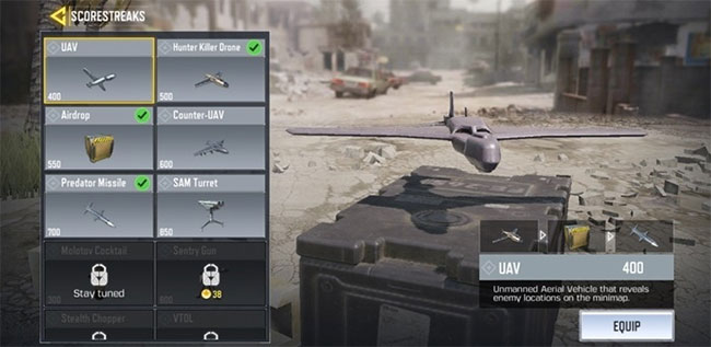 Máy bay không người lái UAV trong Call of Duty: Mobile