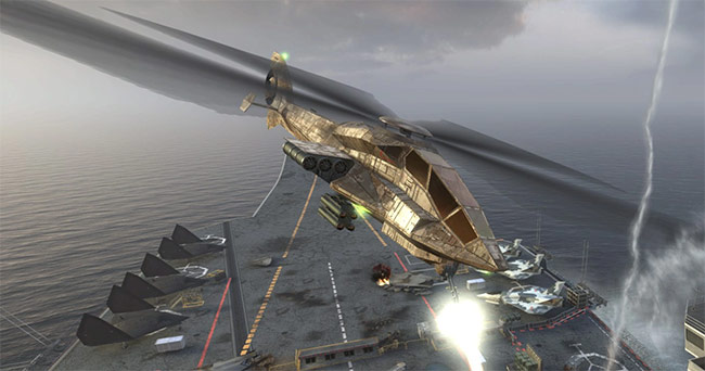 Máy bay yểm trợ Stealth Chopper trong Call of Duty: Mobile