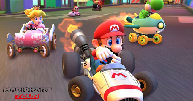 Game đua xe Mario Kart Tour