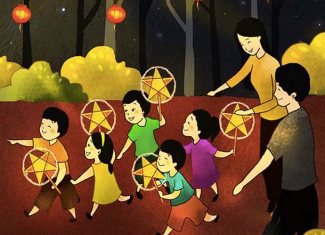 Tranh vẽ lễ hội Việt Nam