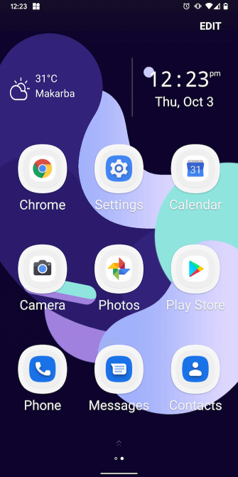 Icon trên Simple Launcher 