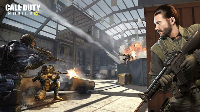 Giao diện chơi game Call of Duty: Mobile