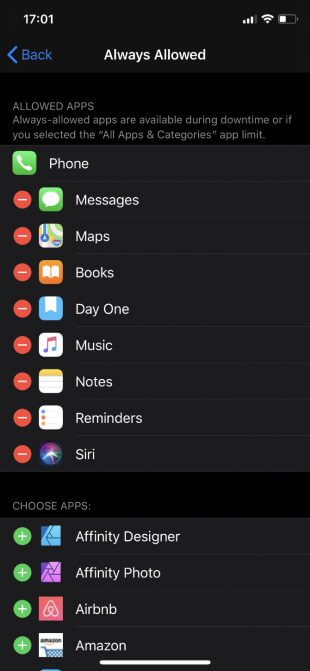 Danh sách các ứng dụng được phép chạy trên iPhone