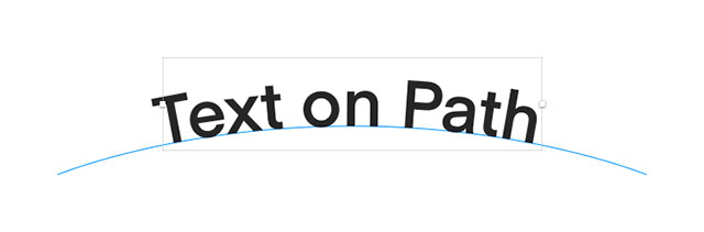 Tính năng Text on Path trong Sketch app